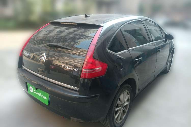 Used Citroen C-Quatre 2009 Two-Box 2.0L Manual Champion Edition Rear Right 45 Deg