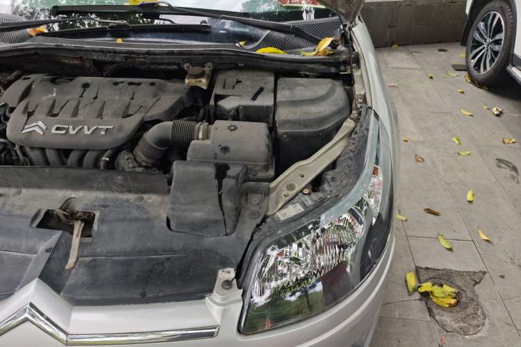 Used Citroen C-Quatre 2009 Sedan 2.0L Automatic Fashion Edition Engine Bay Left