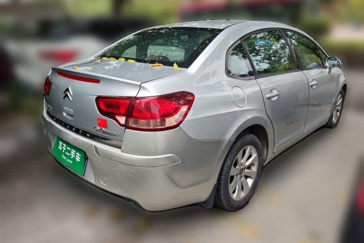 Used Citroen C-Quatre 2009 Sedan 2.0L Automatic Fashion Edition Rear Right 45 Deg