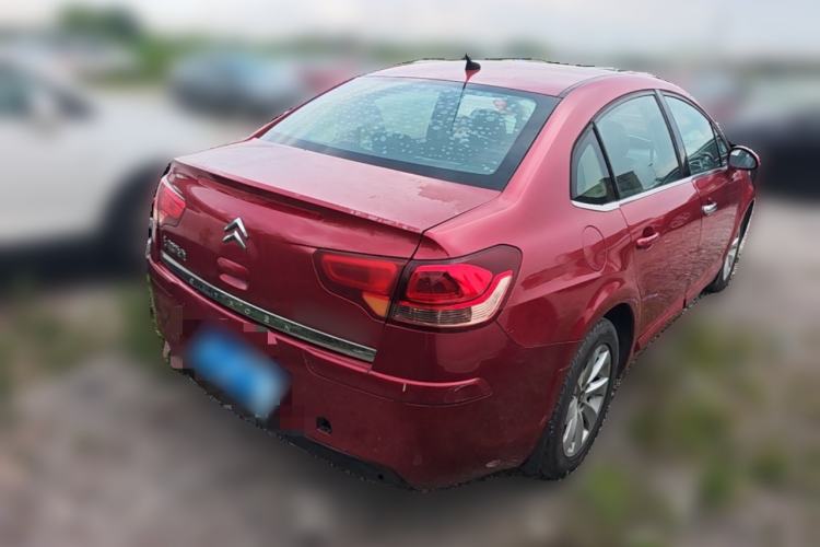 Used Citroen C-Quatre 2009 Sedan 1.6L Manual Fashion Edition Rear Right 45 Deg