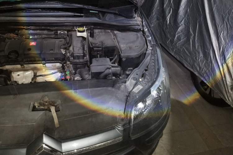 Used Citroen C-Quatre 2009 Sedan 1.6L Manual Fashion Edition Engine Bay Left