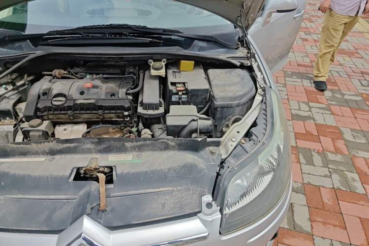 Used Citroen C-Quatre 2009 Sedan 1.6L Automatic Comfort Model Engine Bay Left