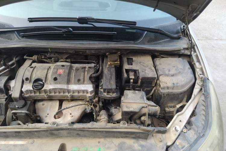 Used Citroen C-Quatre 2009 Sedan 1.6L Manual Fashion Edition Engine Bay Left