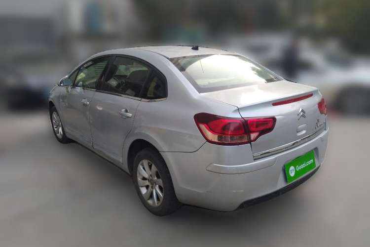 Used Citroen C-Quatre 2009 Sedan 1.6L Manual Fashion Edition Rear Left 45 Deg