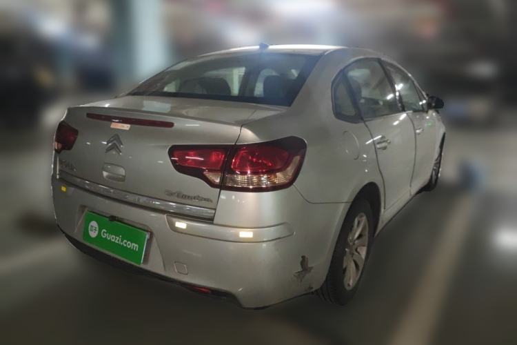 Used Citroen C-Quatre 2009 Sedan 1.6L Manual Fashion Edition Rear Right 45 Deg
