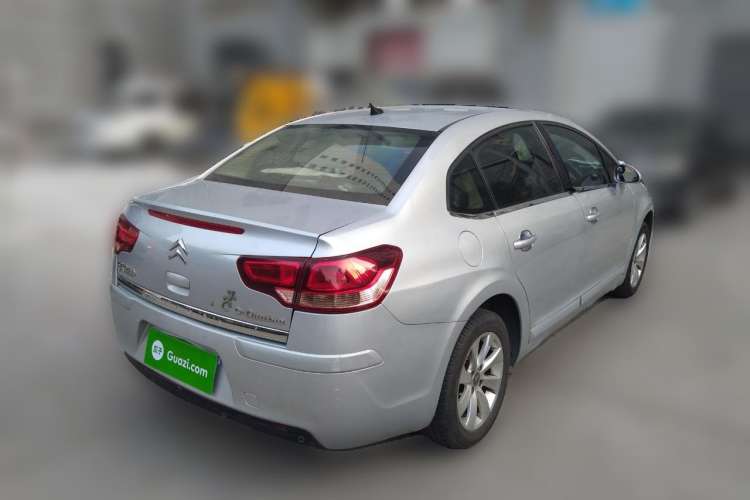 Used Citroen C-Quatre 2009 Sedan 1.6L Manual Fashion Edition Rear Right 45 Deg