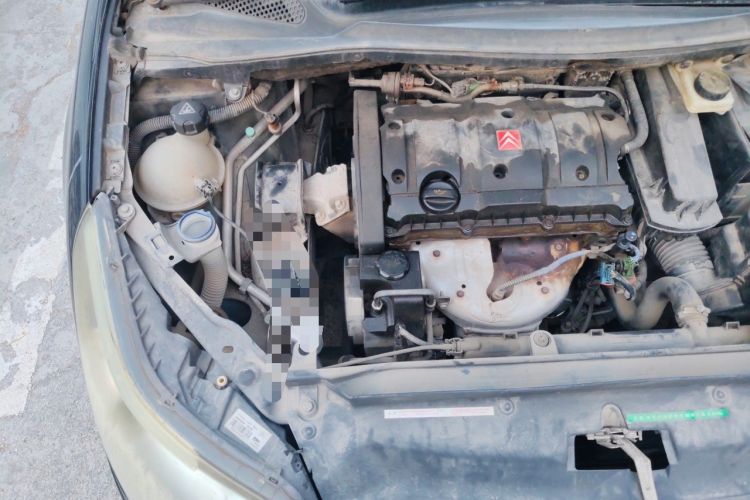 Used Citroen C-Quatre 2010 Sedan 1.6L Manual Shangle Version Engine Bay Right