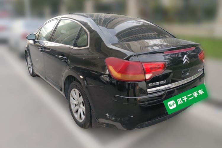 Used Citroen C-Quatre 2010 Sedan 1.6L Automatic Shangle Edition Rear Left 45 Deg