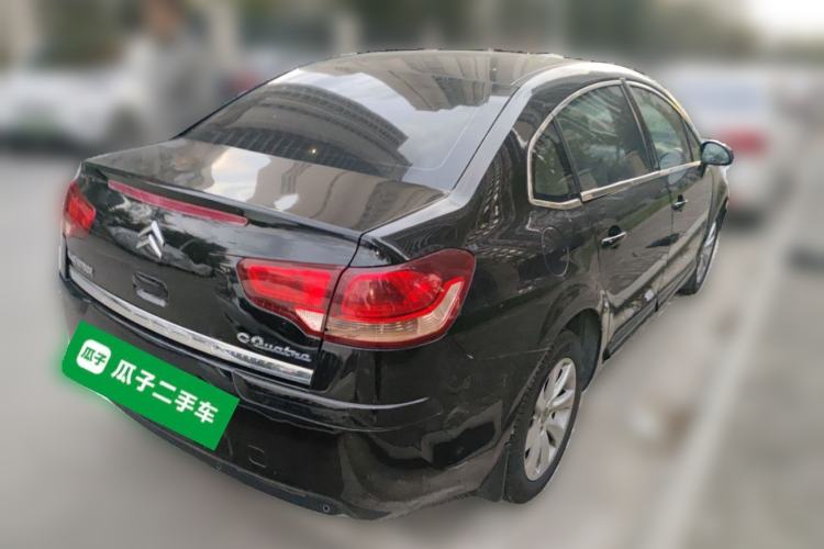 Used Citroen C-Quatre 2010 Sedan 1.6L Automatic Shangle Edition Rear Right 45 Deg