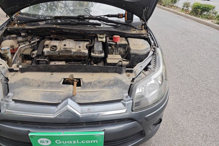 Used Citroen C-Quatre 2010 Sedan 1.6L Manual Shangle Version Engine Bay Left