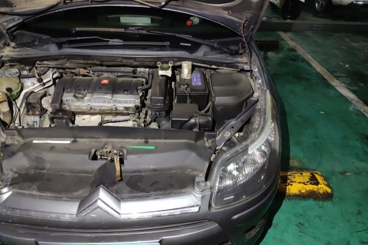 Used Citroen C-Quatre 2010 Sedan 1.6L Manual Shangle Version Engine Bay Left