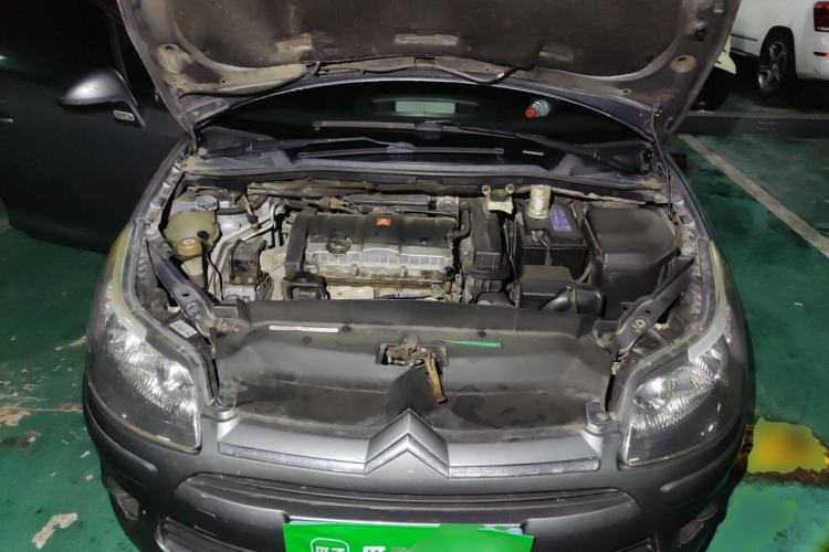 Used Citroen C-Quatre 2010 Sedan 1.6L Manual Shangle Version Engine Bay