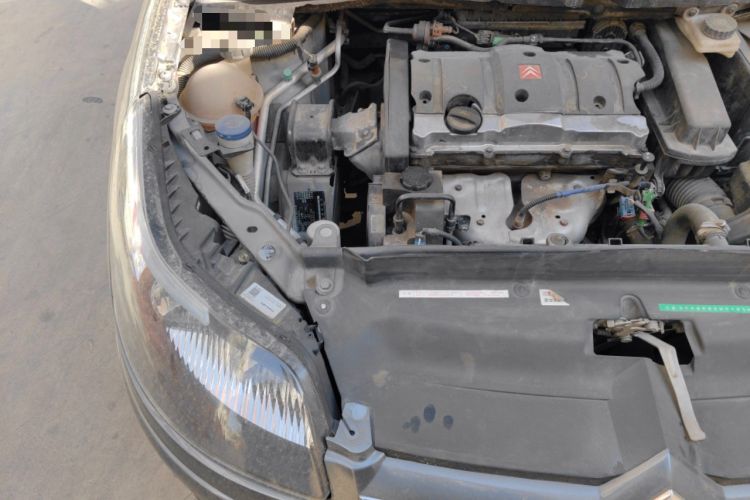 Used Citroen C-Quatre 2010 Sedan 1.6L Manual Shangle Version Engine Bay Right