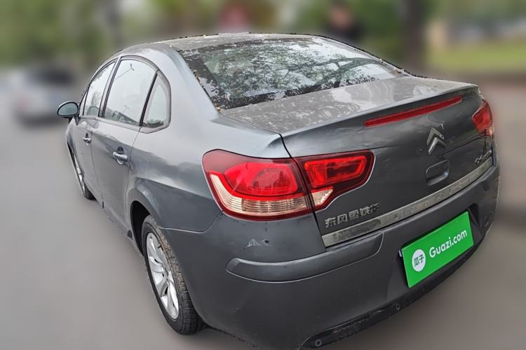 Used Citroen C-Quatre 2010 Sedan 1.6L Manual Shangle Version Rear Left 45 Deg