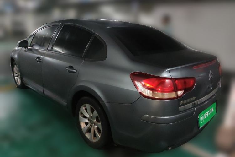 Used Citroen C-Quatre 2010 Sedan 1.6L Manual Shangle Version Rear Left 45 Deg