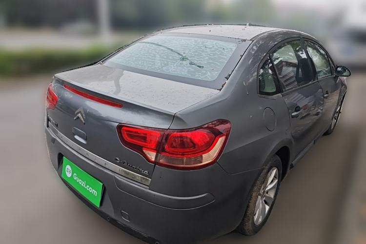 Used Citroen C-Quatre 2010 Sedan 1.6L Manual Shangle Version Rear Right 45 Deg