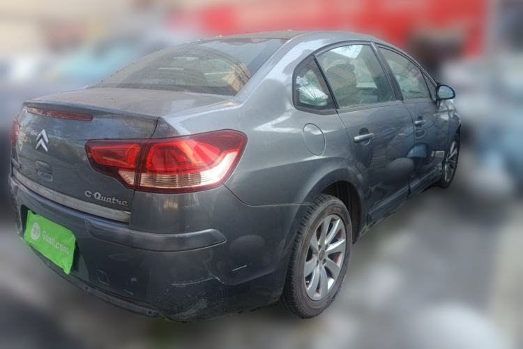 Used Citroen C-Quatre 2010 Sedan 1.6L Automatic Shangle Edition Rear Right 45 Deg