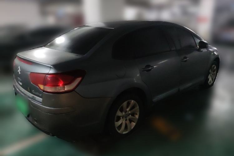 Used Citroen C-Quatre 2010 Sedan 1.6L Manual Shangle Version Rear Right 45 Deg