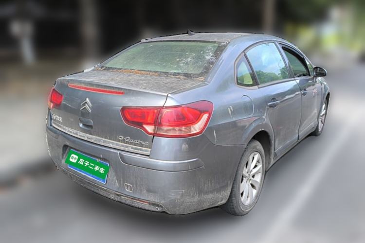 Used Citroen C-Quatre 2010 Sedan 1.6L Automatic Shangle Edition Rear Right 45 Deg