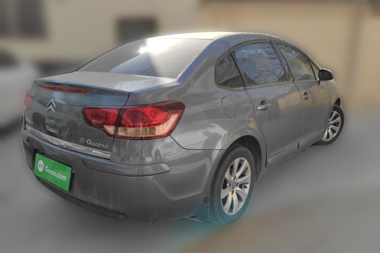 Used Citroen C-Quatre 2010 Sedan 1.6L Manual Shangle Version Rear Right 45 Deg