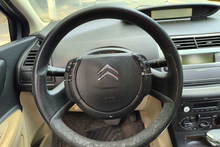 Used Citroen C-Quatre 2010 Sedan 1.6L Automatic Shangle Edition Steering Wheel
