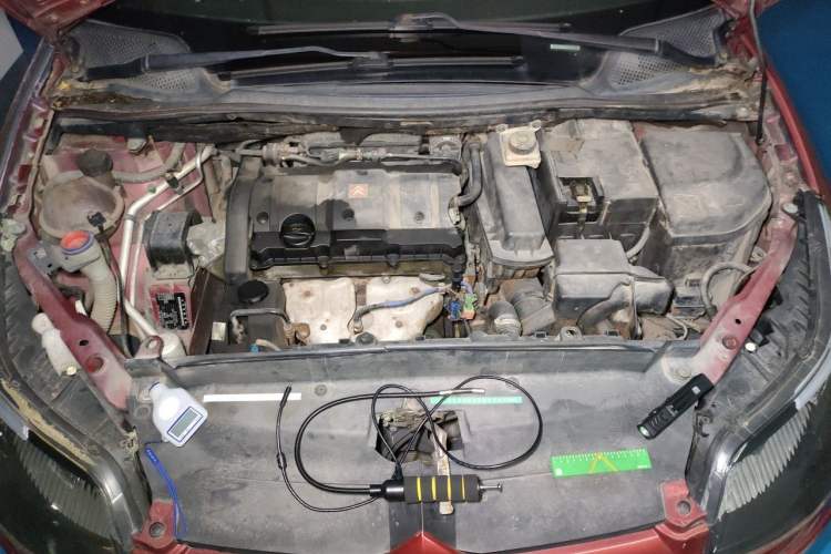 Used Citroen C-Quatre 2010 Sedan 1.6L Automatic Shangle Edition Engine Bay