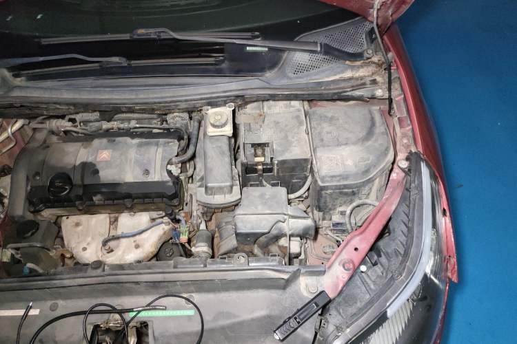 Used Citroen C-Quatre 2010 Sedan 1.6L Automatic Shangle Edition Engine Bay Left
