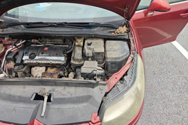 Used Citroen C-Quatre 2010 Sedan 1.6L Automatic Shangle Edition Engine Bay Left