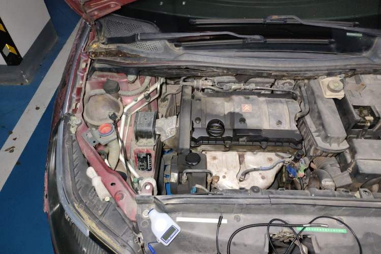 Used Citroen C-Quatre 2010 Sedan 1.6L Automatic Shangle Edition Engine Bay Right
