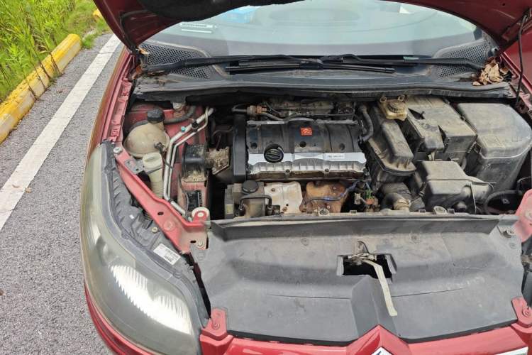 Used Citroen C-Quatre 2010 Sedan 1.6L Automatic Shangle Edition Engine Bay Right