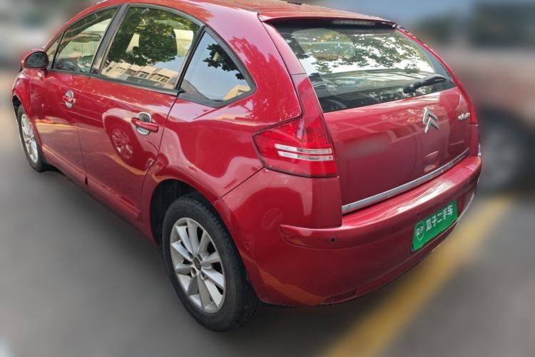 Used Citroen C-Quatre 2010 Hatchback 1.6L Manual Shangle Edition Rear Left 45 Deg