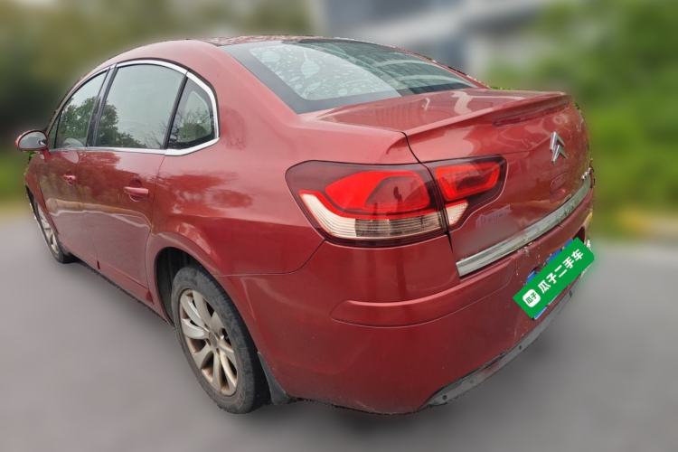 Used Citroen C-Quatre 2010 Sedan 1.6L Automatic Shangle Edition Rear Left 45 Deg