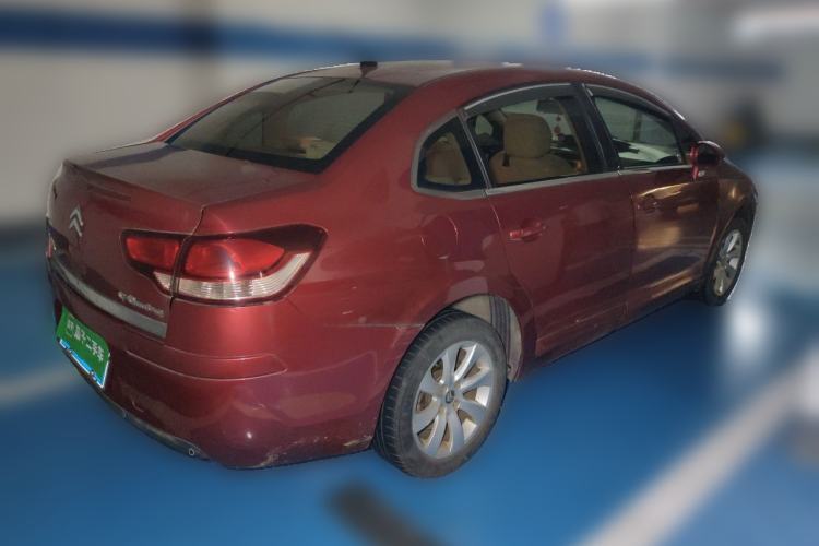 Used Citroen C-Quatre 2010 Sedan 1.6L Automatic Shangle Edition Rear Right 45 Deg