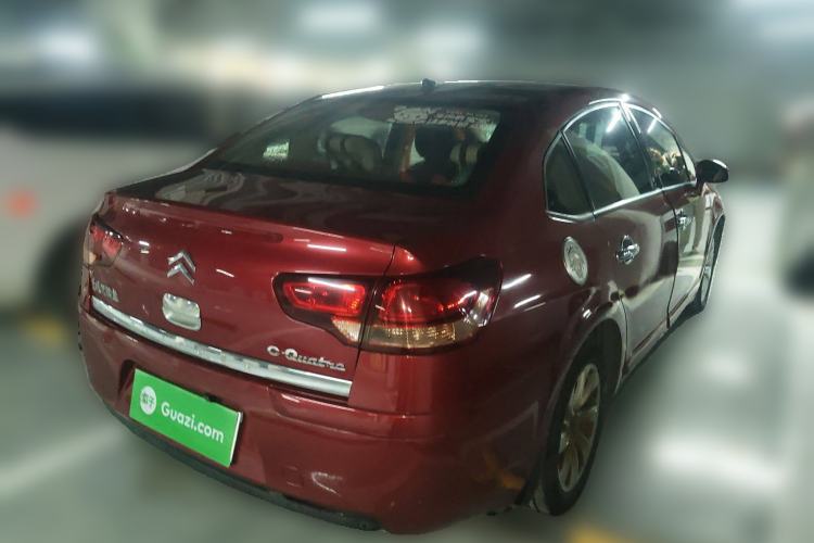 Used Citroen C-Quatre 2010 Sedan 1.6L Automatic Shangle Edition Rear Right 45 Deg