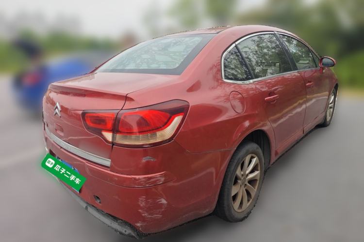 Used Citroen C-Quatre 2010 Sedan 1.6L Automatic Shangle Edition Rear Right 45 Deg