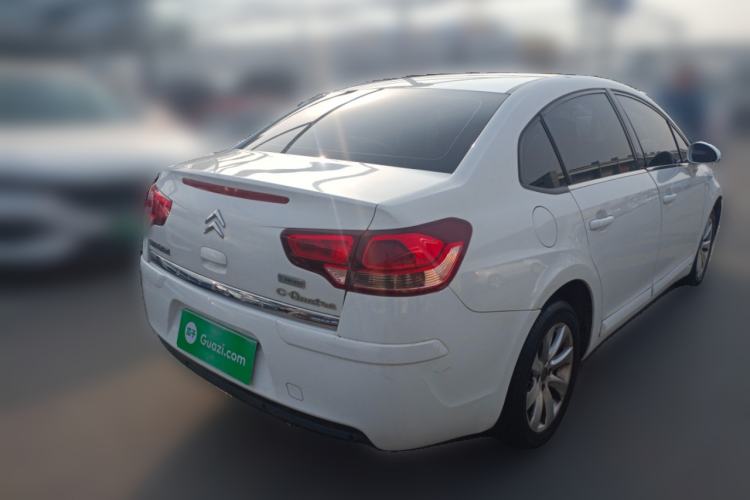 Used Citroen C-Quatre 2010 Sedan 1.6L Automatic Shangle Edition Rear Right 45 Deg