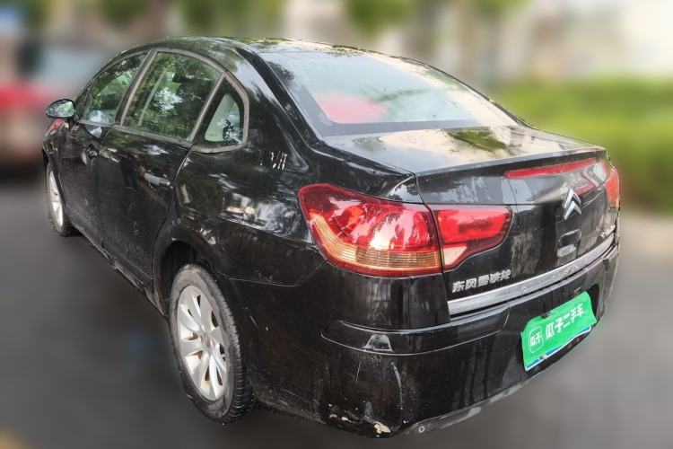 Used Citroen C-Quatre 2011 Sedan 1.6L Manual Champion Edition Rear Left 45 Deg