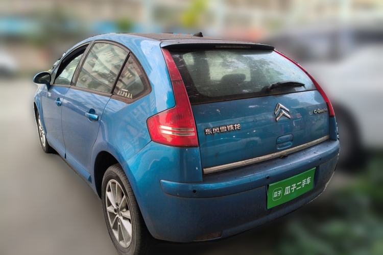 Used Citroen C-Quatre 2011 Hatchback 1.6L Manual XuanYa Model Rear Left 45 Deg