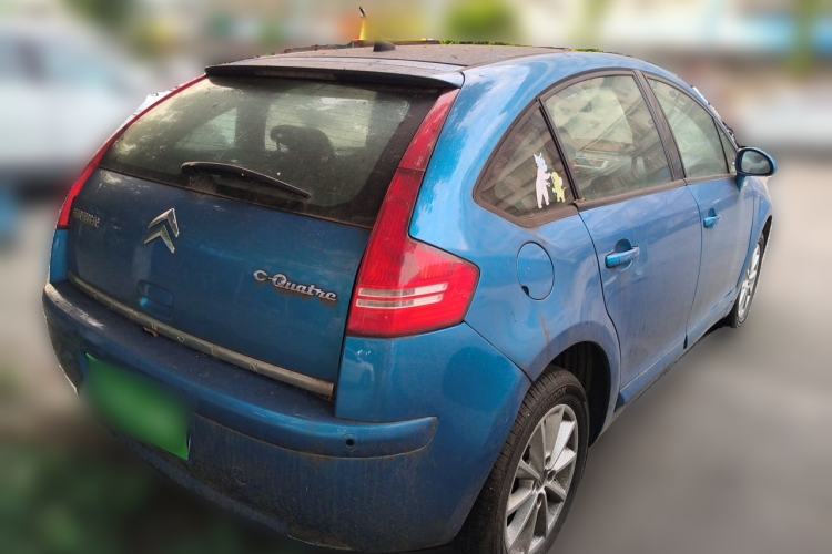 Used Citroen C-Quatre 2011 Hatchback 1.6L Manual XuanYa Model Rear Right 45 Deg