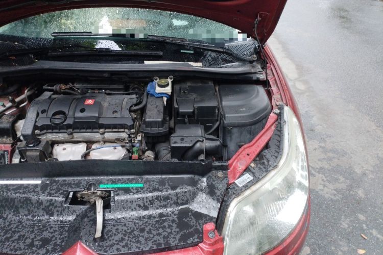 Used Citroen C-Quatre 2011 Hatchback 1.6L Automatic Yueya Model Engine Bay Left
