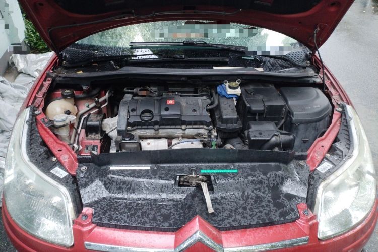 Used Citroen C-Quatre 2011 Hatchback 1.6L Automatic Yueya Model Engine Bay