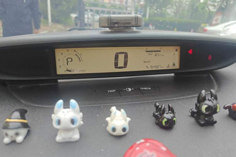 Used Citroen C-Quatre 2011 Sedan 1.6L Automatic Fashion Edition Odometer Close Up