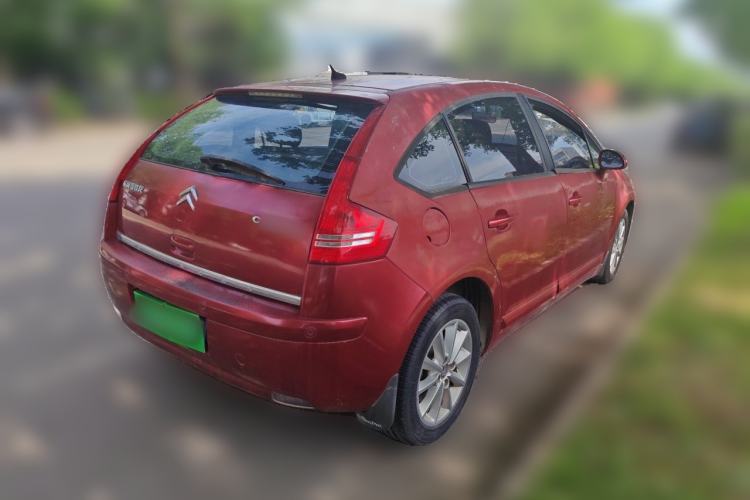 Used Citroen C-Quatre 2011 Hatchback 2.0L Automatic Jingya Model Rear Right 45 Deg