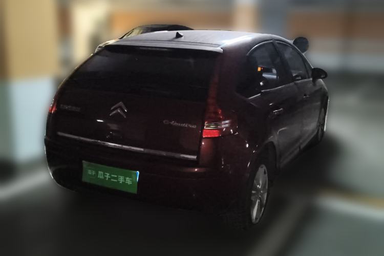 Used Citroen C-Quatre 2011 Hatchback 1.6L Manual XuanYa Model Rear Right 45 Deg