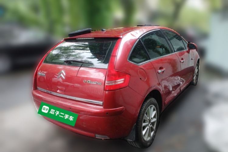 Used Citroen C-Quatre 2011 Hatchback 1.6L Automatic Yueya Model Rear Right 45 Deg
