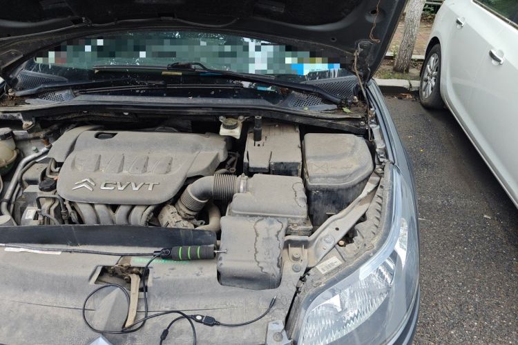 Used Citroen C-Quatre 2011 Sedan 2.0L Automatic RuiShang Model Engine Bay Left