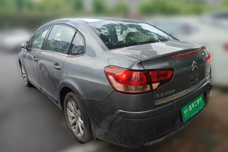Used Citroen C-Quatre 2011 Sedan 2.0L Automatic RuiShang Model Rear Left 45 Deg