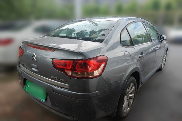 Used Citroen C-Quatre 2011 Sedan 2.0L Automatic RuiShang Model Rear Right 45 Deg