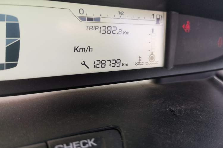 Used Citroen C-Quatre 2011 Sedan 1.6L Automatic Champion Edition Odometer Close Up