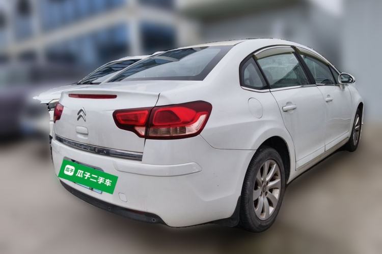 Used Citroen C-Quatre 2011 Sedan 1.6L Manual Champion Edition Rear Right 45 Deg